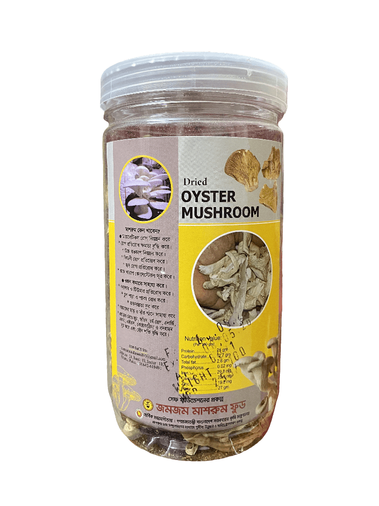 Dry Oyester Mushroom